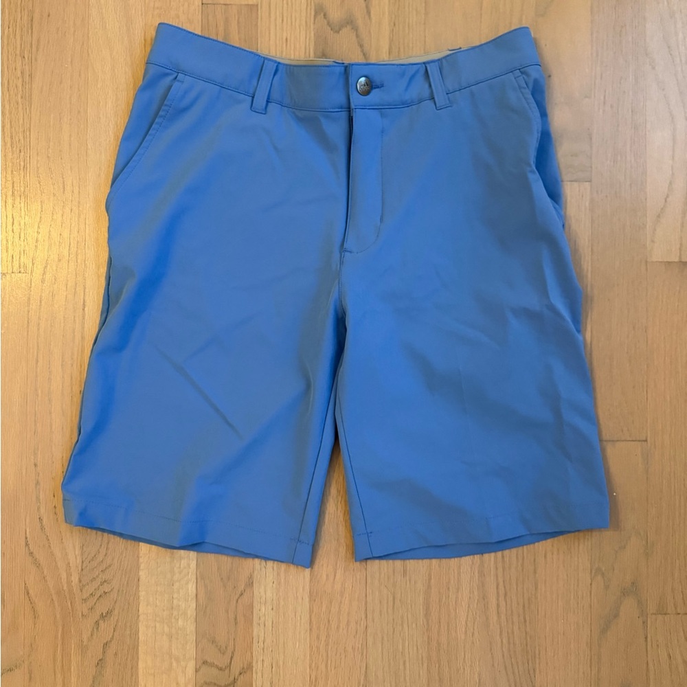 Men's Blue Golf Shorts